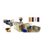 Multilayers WPC Plastic Board Extrusion Line Fully Automatic 350 - 400 Kg / H for sale