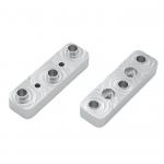 CNC Turning, CNC Milling EV Power Battery Pack Terminal Connector With Anodize, Bead Blasted, Silk Screen for sale