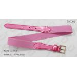 Shiny PU Tip Pink Kids Elastic Belts Elastic Tape / Glittery PU Available for sale
