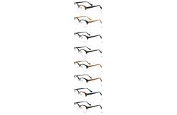 China Handmade Retro Wood Grain Acetate Optical Glasses Frame MR H002 supplier