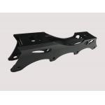 Black CNC Aluminium Extrusion Profile With Drilling , Punching , Assembling for sale
