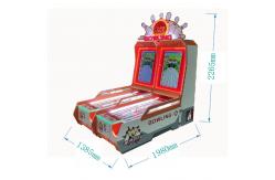 China Coin operated game  arcade bowling ball lane alley skee skill redemption machine supplier