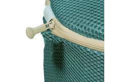 China Green Mesh Laundry Bag Double Layer Nylon Fabric Material OEM supplier