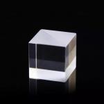 Big BK7 Optical Glass Lens Crystal  Cube Prism Infrared Fresnel Lens