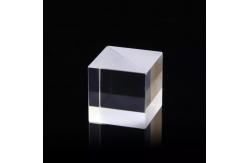 China Big BK7 Optical Glass Lens Crystal  Cube Prism Infrared Fresnel Lens supplier