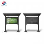 2000 Nits Outdoor Digital Signs High Bright LCD Screens Rustproof Metal Case for sale