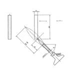 ISO340 : 2004 Fabric Core Conveyor Belt Vertical Combustion Tester