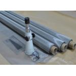 High Tension Polyester Printing Mesh , Chip Electrical Components Fabric Mesh Screen