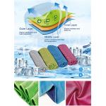 Convenient Packaging Gym Sport Towel Polyester Microfiber Instant Cooling Towel