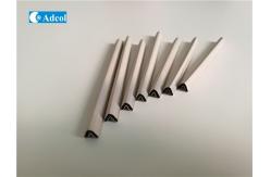 China Triangular Shape Gasket / Shielding Foam Gasket Fiber Over Foam Strip supplier
