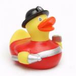 Weighted Floating Fireman Character Rubber Ducks Cartoon Doctor Postman Design for sale
