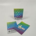 RUNTZ Smell Proof Plastic Pouches Packaging PET / Hologram Film Material SGS Approval for sale