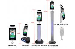 China Humidity Sensor Access Control Face Recognition Turnstile High Speed supplier
