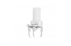 China Three Pin 8mm Trimming Potentiometer With Plastic Custom Knob supplier