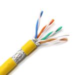 STP / FTP / SFTP Indoor Ethernet Cable , CAT6A / CAT7 Network Cable for sale