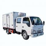 I Suzu  4*2  Double Row   	refrigerator Truck  Freezer   Cold Storage Truck for sale