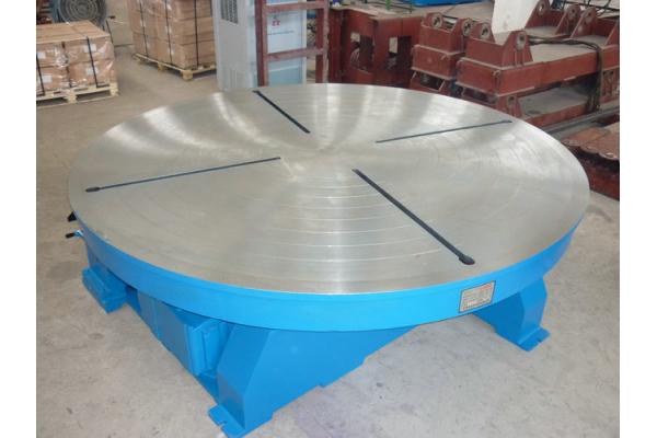 1.5Kw Movable Horizontal Vertical Rotary Table For Motorcycle Industry