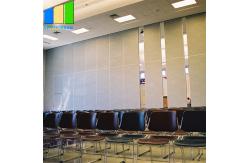 China Sliding Partition Walls Folding Door Divider Operable Partition With Melamine Foldable Partition supplier