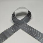 With Pattern Heat Transfer Reflective Tape Widely Used In Workwear Sports Wear for sale
