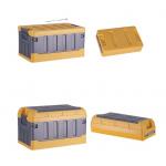 10kg 35 Litre Collapsible Storage Tote 35L Foldable Plastic Storage Box for sale