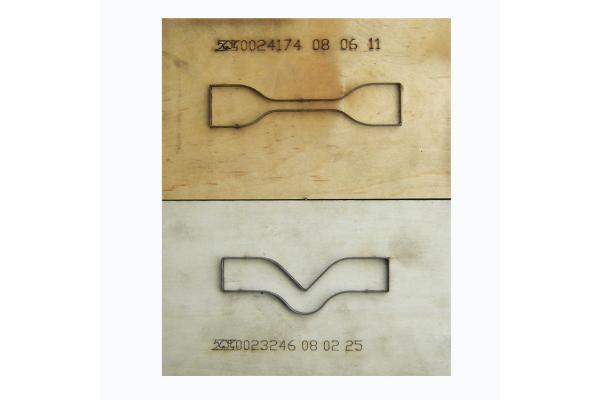 JIS Antiwear Rubber Testing Machine Laser Cutter 0.7mm Thickness