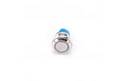 China 22mm Metal Push Button Switch Waterproof Self Reset 5 Pin Terminal supplier