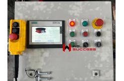 China Horizontal 10T Welding Positioner Turntable With Hand Control Box supplier