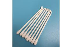 China Biodegradable Daily Use Paper Stick Qtips Ear Cleaning Cotton Swab With Hook supplier