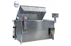 China Oil / Water Separation Automatic Fryer Machine Customized With Intelligent Temperature Control supplier