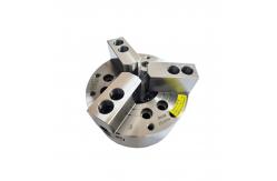 China Wedge Hook 3 Jaws Hydraulic Power Through Hole Chuck supplier