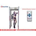 45 Multi-Zone Security Walk Through Metal Detector IP65 Weather-Proof With Aluminum Chassis for sale