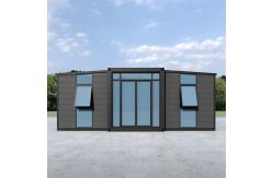 China Custom Luxury Foldable Prefabricated Container House Expandable Prefab Homes supplier