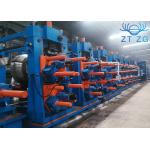 Mild Steel Rail Tube Easy To Operate Hot Dip Galvanized Pipe Making Machine for sale