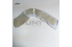 China Suit Accessories Sleeve Head Roll Fabric With Hair Interlining supplier