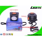 Wireless LED Coal Mining Lights , LED Mining Cap Lamp For Underground Tunneling for sale
