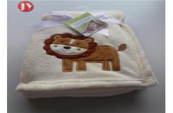 China Lovely Animal Foldable Sherpa Baby Blanket Optional Pattern Design Home supplier