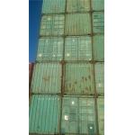 Dry Used 20ft Shipping Container Various Colors / Used Storage Containers for sale