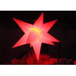 Shinning Inflatable Led Star Beautiful LED Inflatable Hanging Led For Party for sale