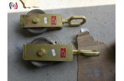China Ending Block Cable Pulley Wheel Silence Rotation Traction Wheel Single Block Pulley Rope supplier