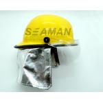 Firefighters Marine Fire Fighting Equipment Fireman Protective Safety Rescue Helmet for sale