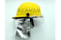 China Firefighters Marine Fire Fighting Equipment Fireman Protective Safety Rescue Helmet supplier
