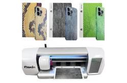 China 3D Embossed Back Cover Vinyl Decal Printer And Cutter Sticker Machine supplier