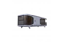 China 8 Ton Space Capsule House with Broken Bridge Aluminum Window supplier