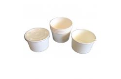 China Disposable Paper Bowl 350ml PE Coated For Customization Print supplier