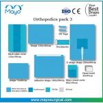 EO Sterile Orthopedic Drape OEM Hip Drape With Pouch Blue for sale