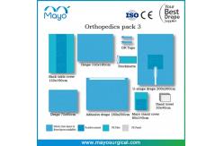China EO Sterile Orthopedic Drape OEM Hip Drape With Pouch Blue supplier