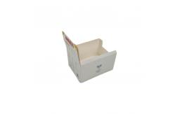 China Custom Logo Cardboard Storage Boxes Recyclable White Glosy Energy Candy Bars Diaplay supplier