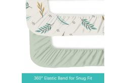 China Non Irritating Cradle Fitted Sheet Soft Easy To Carry Skin Friendly Material supplier