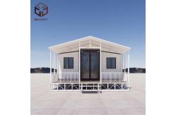 China Insulation EPS Expandable Double Wing Container House with Steel Door supplier