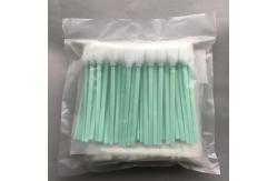 China Tx707 Flat Sponge Cleanroom Foam Swabs Head PP Stick supplier
